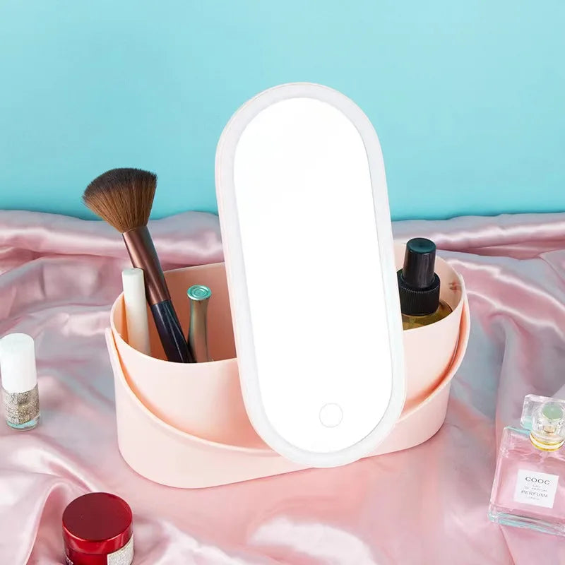 Goodielicious ™ - GlowCase - Draagbare Make-up Box met LED