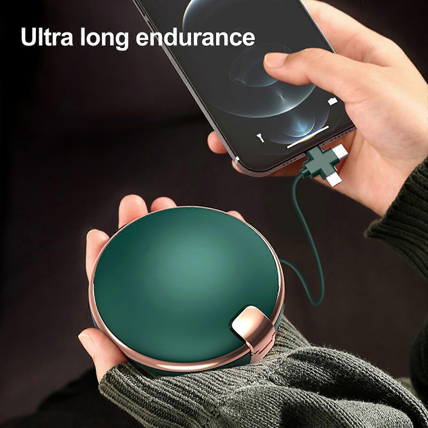 Goodielicious™ - PowerGlam, Spiegel, Handwarmer én Powerbank in 1!