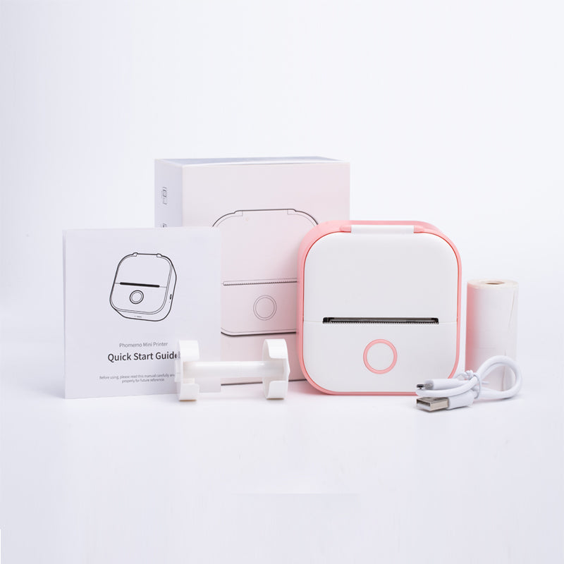 Goodielicious™ - MiniPrinter + gratis printpapier: De printer die nooit inkt nodig heeft!