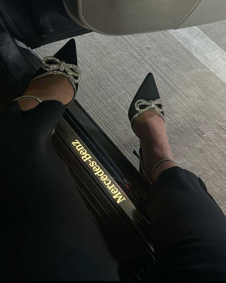 Goodielicious™ - Isa: Sparkle Bow Wrap Heels