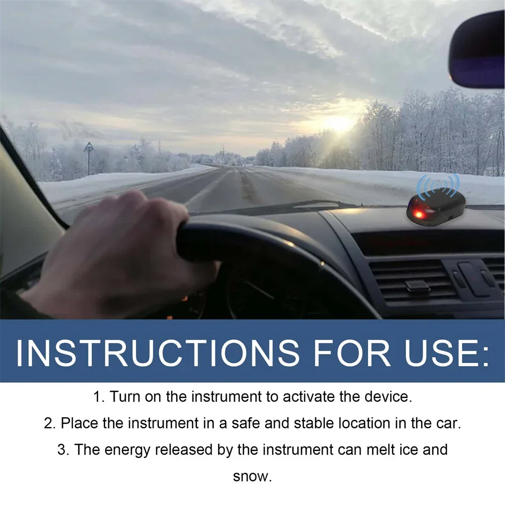 Goodielicious™ - CarDefroster: Automatisch Interferentie Anti- Vries Auto Apparaat