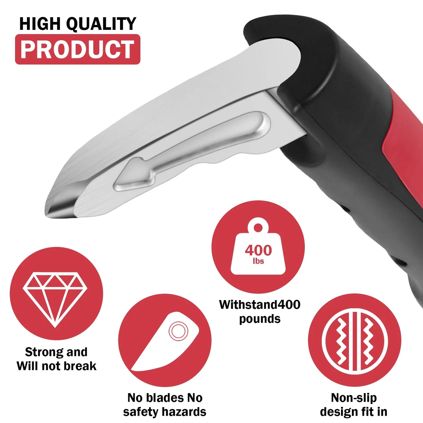 Goodielicious ™ - Grippy: Veilig Uitstappen - 4-in-1 Auto Assistentiehandgreep