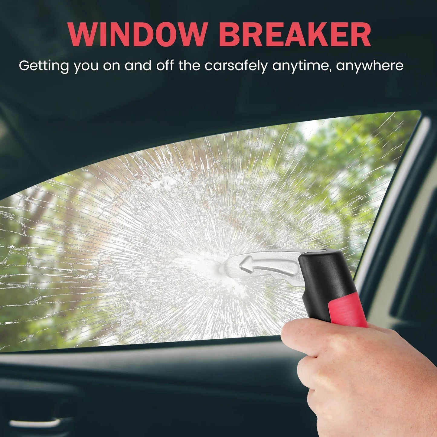 Goodielicious ™ - Grippy: Veilig Uitstappen - 4-in-1 Auto Assistentiehandgreep
