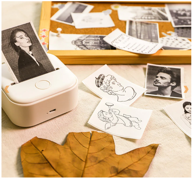 Goodielicious™ - MiniPrinter + gratis printpapier: De printer die nooit inkt nodig heeft!