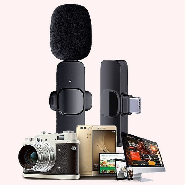 Goodielicious ™ - Wireless Lavalier Microphone: Audio opname apparaat voor opnames van professionele studiokwaliteit