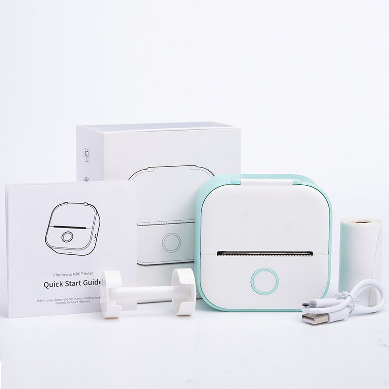 Goodielicious™ - MiniPrinter + gratis printpapier: De printer die nooit inkt nodig heeft!