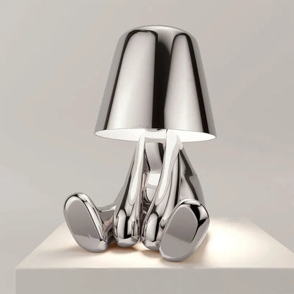 Goodielicious™ - Chromeboy: Schattige Draadloze Tafellamp