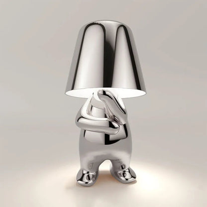 Goodielicious™ - Chromeboy: Schattige Draadloze Tafellamp