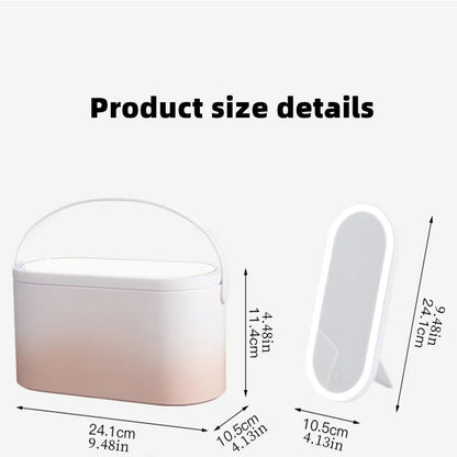 Goodielicious ™ - GlowCase - Draagbare Make-up Box met LED