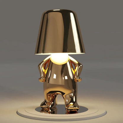 Goodielicious™ - Chromeboy: Schattige Draadloze Tafellamp