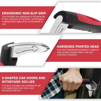 Goodielicious ™ - Grippy: Veilig Uitstappen - 4-in-1 Auto Assistentiehandgreep